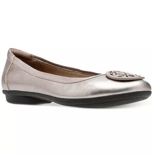Clarks Collection Gracelin Lola Flats Size 7.5M Bronze